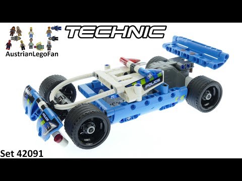 Vidéo LEGO Technic 42091 : La voiture de police