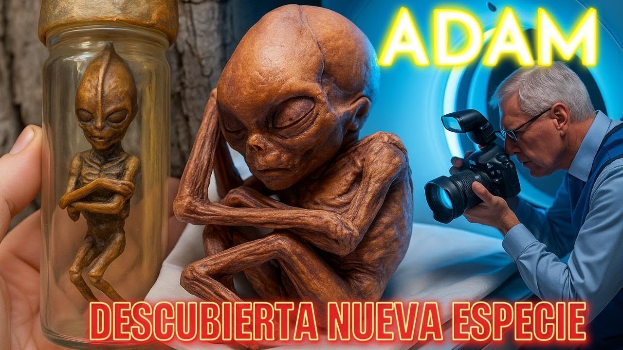 EXCLUSIVA MUNDIAL: ADAM, UNA NUEVA ESPECIE NO-HUMANA
