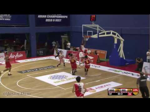 Spencer's Dunk And-One | Westports Dragons vs Slingers | Jan 06, 2017 | 2016-17 ABL Season