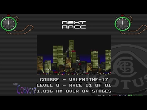 Lotus III: The Ultimate Challenge (Amiga): Valentine Zone (General Gameplay)