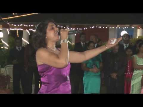 Nephie Rod sings a wedding special song (Konkani) for Goan Wedding