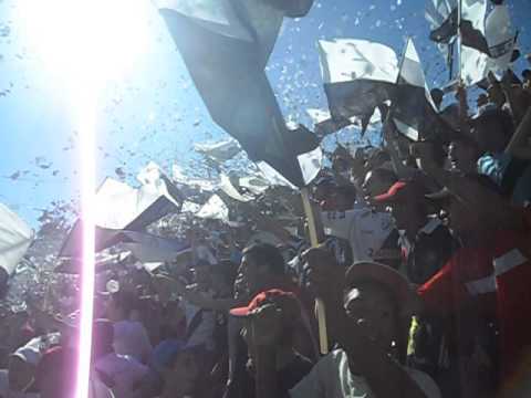 "Recibimiento - Danubio vs defensor | Clausura 2014" Barra: Los Danu Stones &bull; Club: Danubio