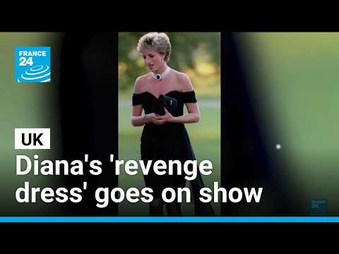 Princess Diana's iconic 'revenge dress' goes to auction