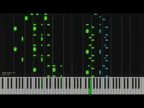 Scott Joplin Dueling Transcription Piano Midi Sheet