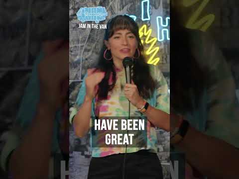 RIP Pee Wee Herman 🤣🎤: Melissa Villaseñor #standupcomedy at #jaminthevan 🎶🚐 #jlo #comedian