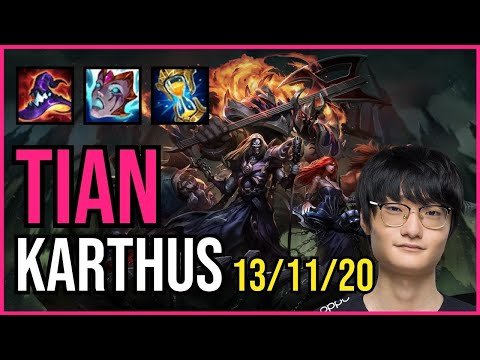 TIAN - KARTHUS vs VIEGO Jungle - KR Challenger - Patch 11.4