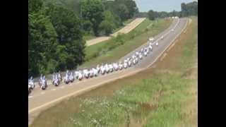 preview picture of video '2014 Trail of Honor/Run for the Wall ~ Clinton, MS'