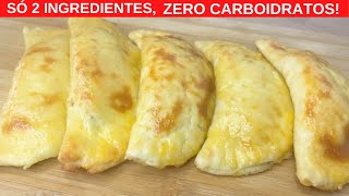 SÓ 2 INGREDIENTES, ZERO CARBOIDRATOS! Sem Trigo, Sem Ovo, Sem Leite!