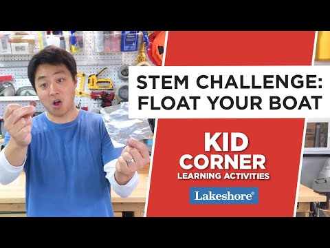 STEM Challenge: Float Your Boat