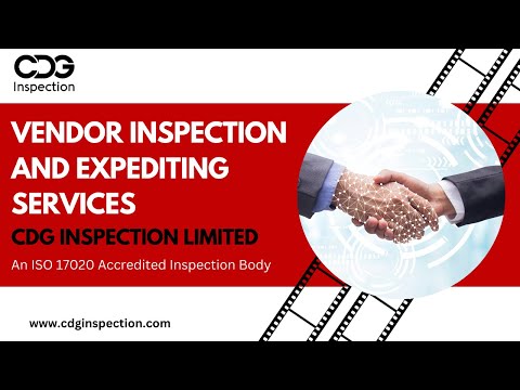 Vendor inspection and expediting services