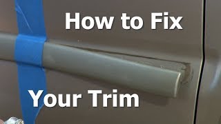 How to Repair Automotive Trim.