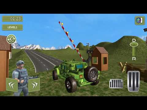 Army Truck Driving Game 2021- Cargo Truck 3D - Android Gameplay