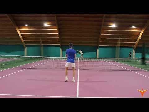 College Tennis Recruiting Video - Fall 2023 - Florian van den Brink - Slamstox
