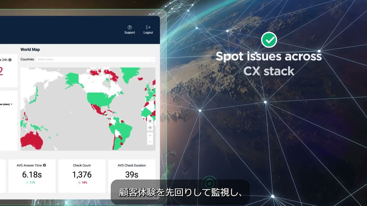 Cyara Pulse外形監視動画