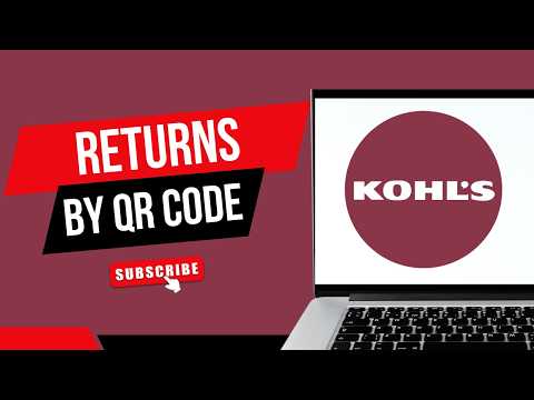 How To Get Qr Code For Amazon Return At Kohls