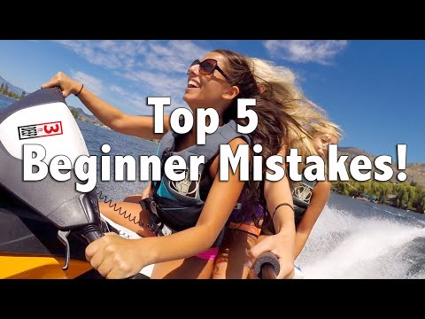 Top 5 Mistakes Beginner Personal Watercraft Jet Ski Riders Make