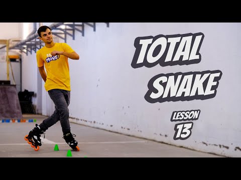 TOTAL SNAKE and BONUS TRICKS - FUN SLALOM - LESSON 13