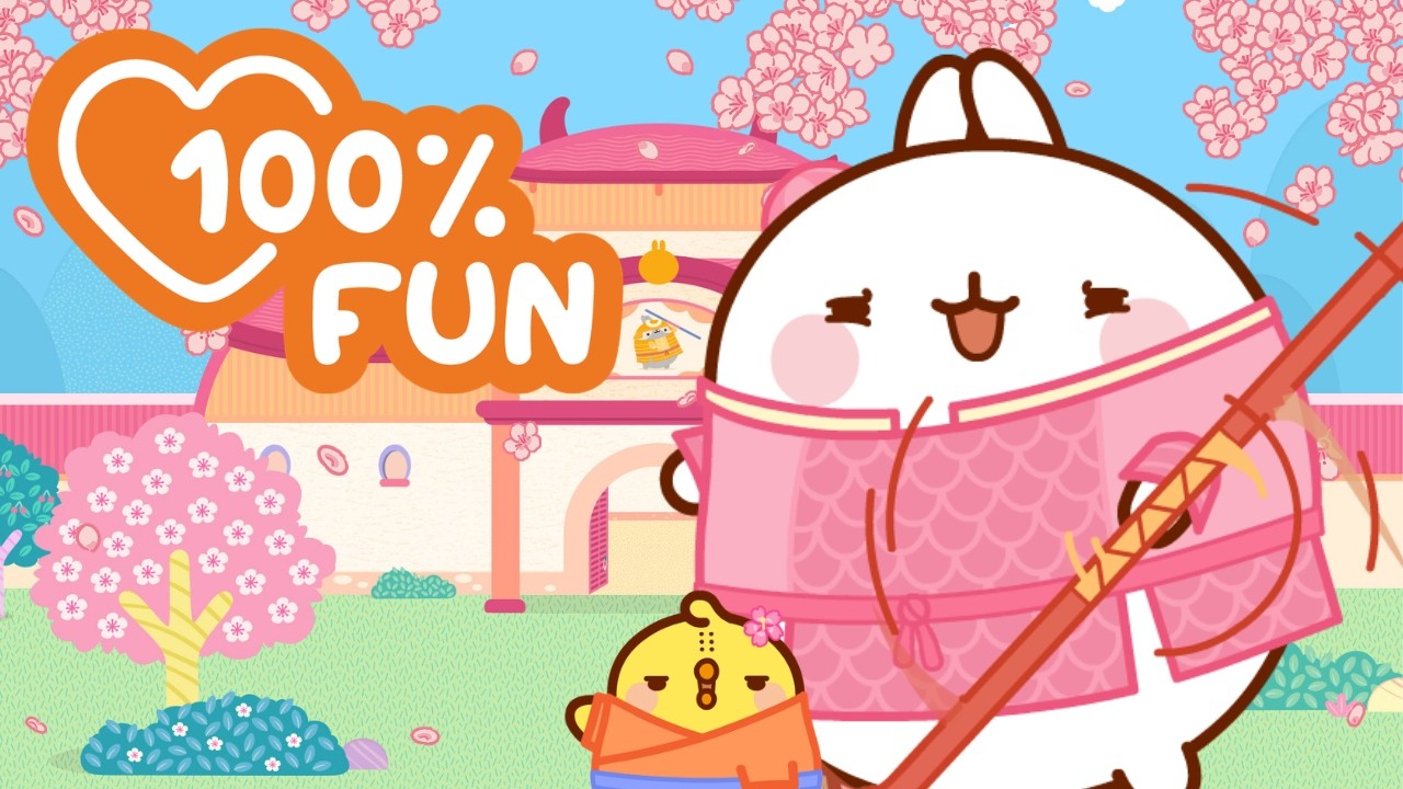 Exploring Japan with Molang! 🍣🌸 Cute Culture & Fun Moments