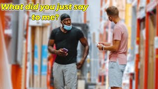 SPEAKING A MADE UP LANGUAGE *PRANK* (PART 2)