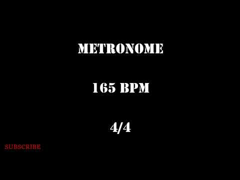 METRONOME 165 BPM 4/4