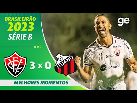 Gols e lances de Vitória x Ituano