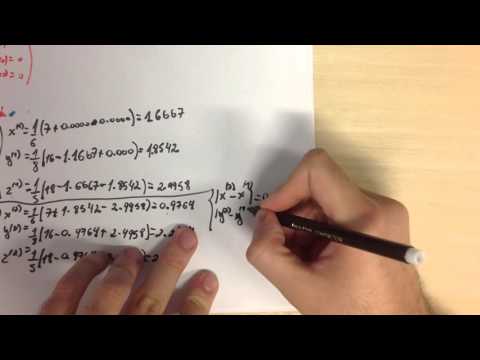 Introdução ao Cálculo Numérico - Gauss Seidel