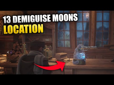 Return 13 Demiguise Moons to Gladwin Moon - Hogwarts Legacy (Unlock Alohomora 3)