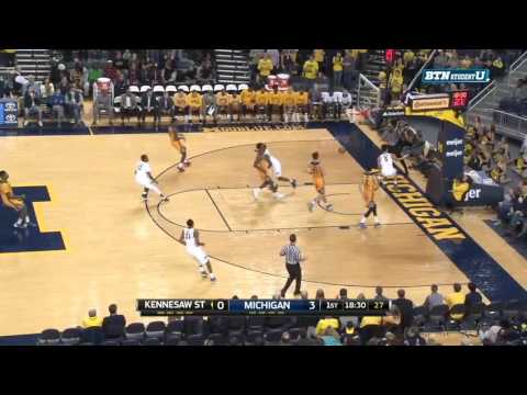 DJ Wilson Throws It Down vs. Kennesaw State