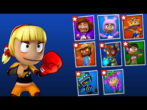 Roxy Roller Vs All eight Bosses Battle | Beach Buggy Racing 2