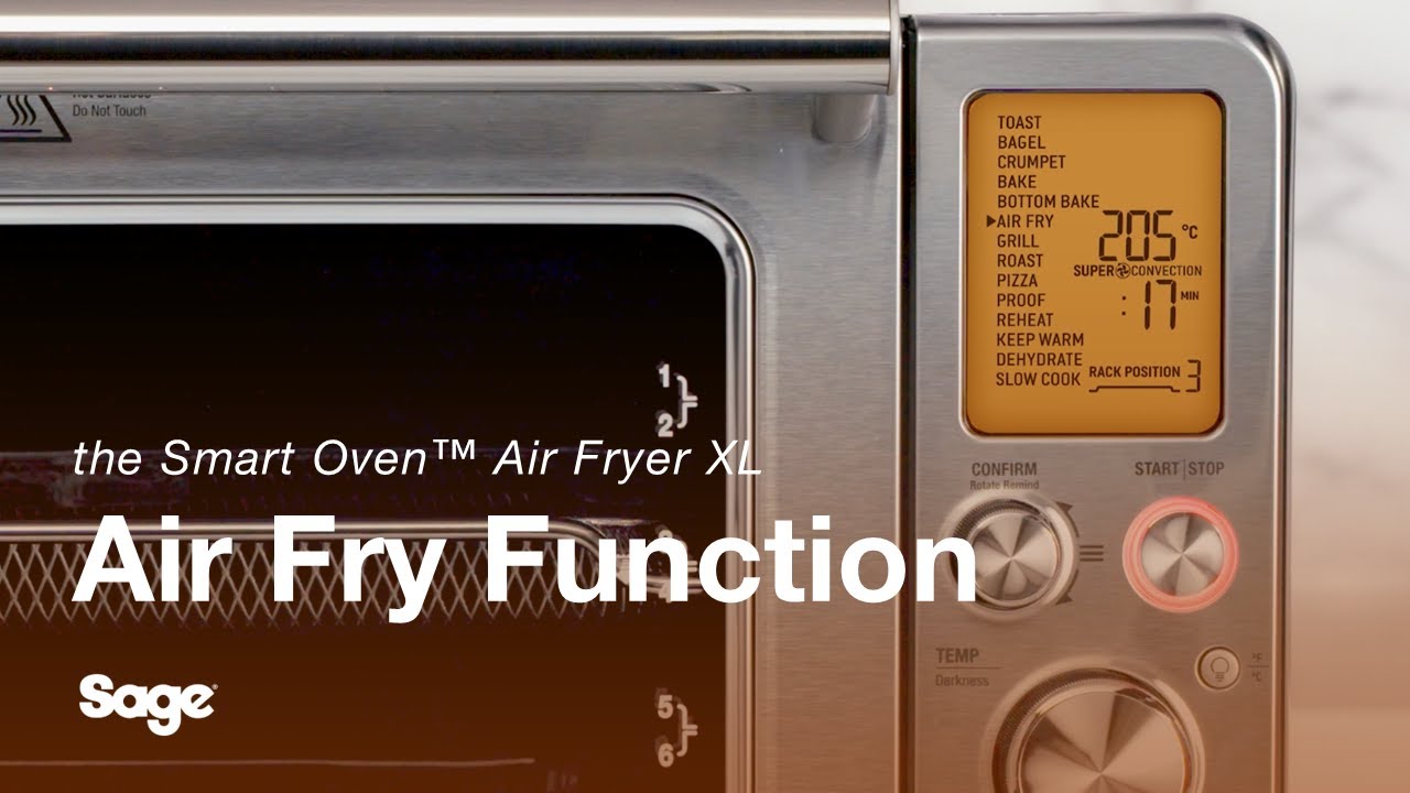 Breville coffee guide tutorial - Preset Cooking Functions - Air Fry