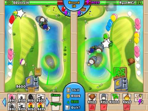 BTD Battles Mobile Ep. 14 Late Game Private Match