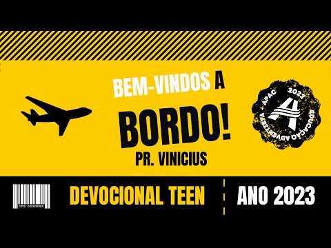 Meditação Teen: 14 de Fevereiro - VIAGEM INTERROMPIDA | Bem-vindos a Bordo! - Pr. Vinicius
