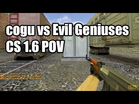 POV: cogu vs. Evil Geniuses @IEM mibr CS 1.6 Demo