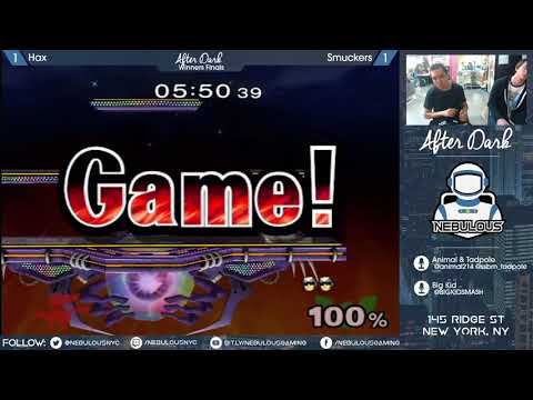 Nebs After Dark #105: Singles - Winners Finals: Hax$ vs. Captain Smuckers