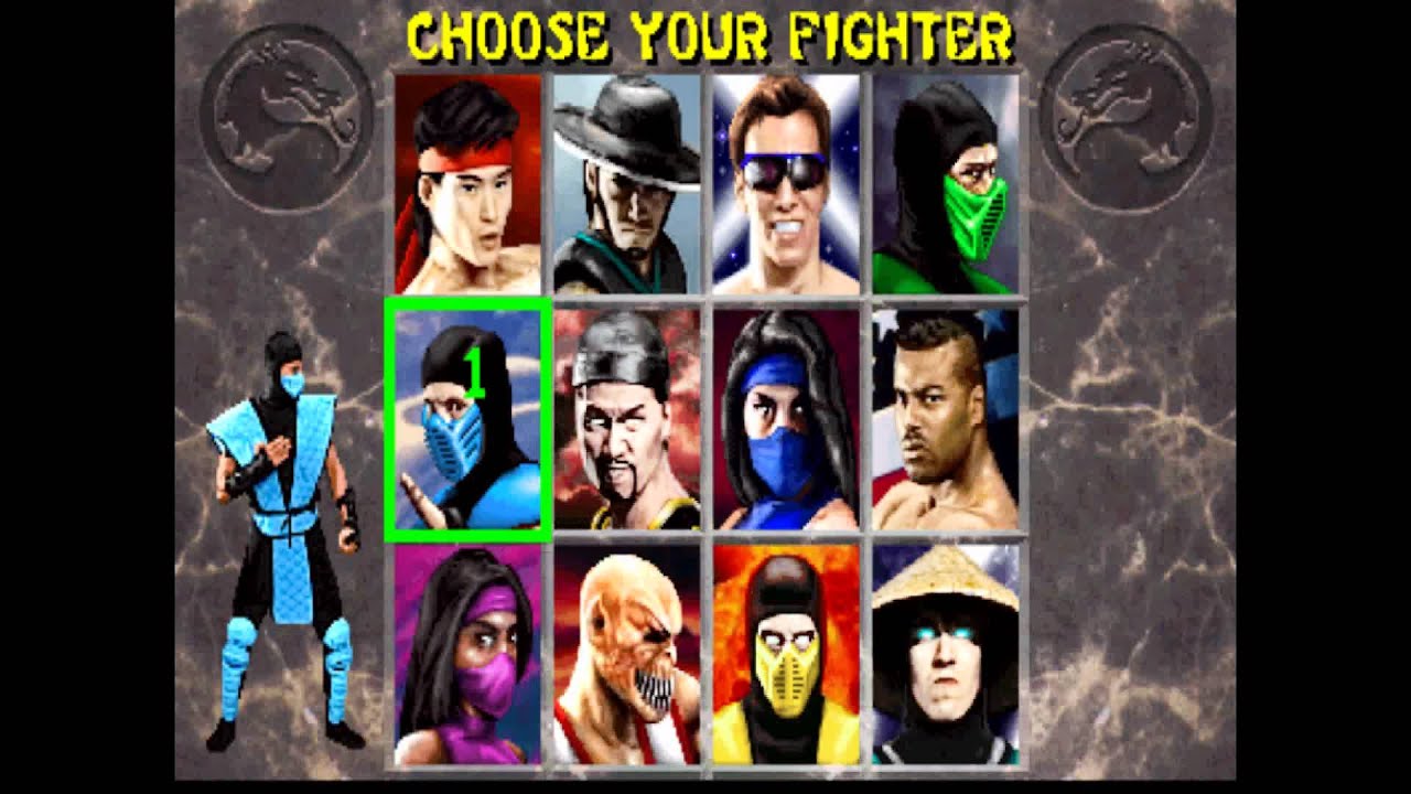 Personagens(preços) - Mortal Kombat