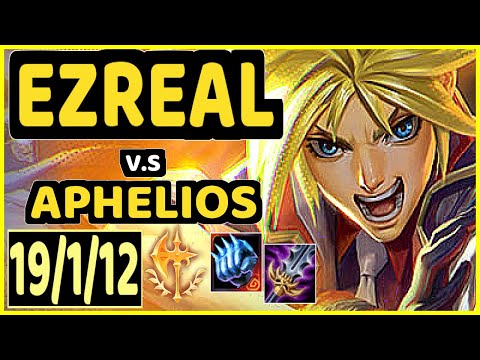 FENIX (EZREAL) vs APHELIOS - 19/1/12 KDA BOTTOM ADC CHALLENGER GAMEPLAY - NA