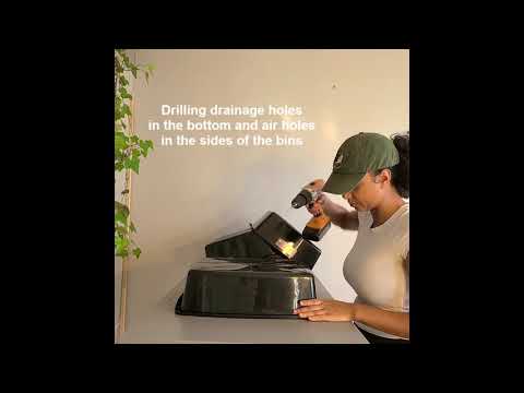 Making new worm nurseries!