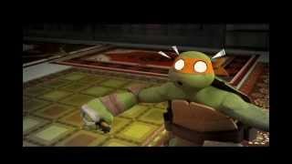 TMNT 2012-Pizza delivery (Spongebob squarepants)