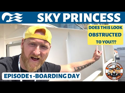 Sky Princess - Boarding Day - Norwegian Fjords Episode 1