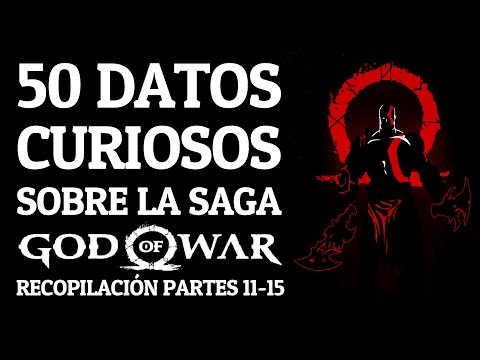 50 DATOS CURIOSOS sobre GOD OF WAR que DEBES SABER (Recopilación partes 11 a la 15) 🔥