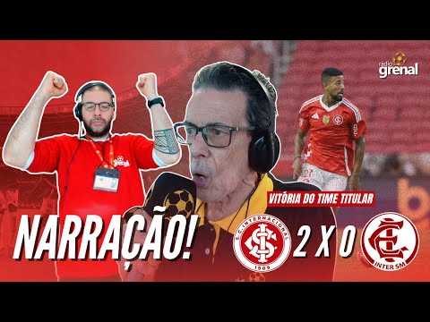 GOLS DE INTER 2 X 0 INTER-SM | NARRAÇÃO HAROLDO DE SOUZA | RÁDIO GRENAL