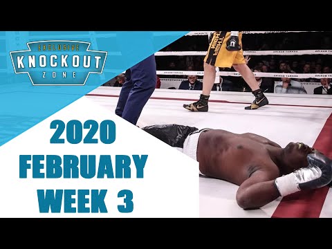 Boxing Knockouts | February 2020 Week 3 #knockoutzone
