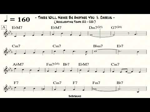 There Will Never Be Another You / Backing Track (Accelerating Tempo 120-200)