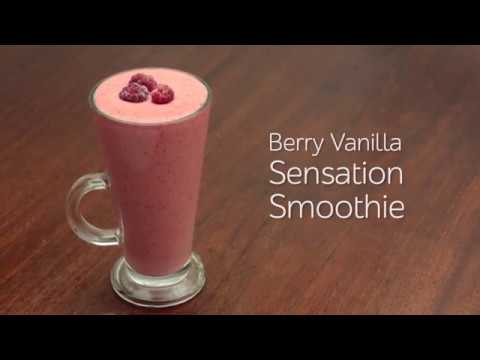 Berry Vanilla Sensation Smoothie Recipe