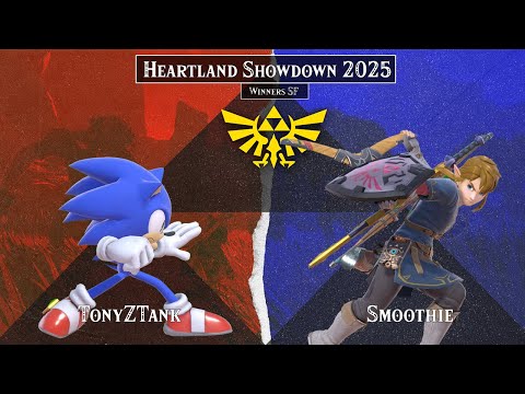 Heartland Showdown 2025 | TonyZTank (Sonic) Vs. Smoothie (Link) - Winners Semi-Finals