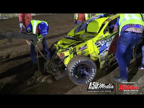 Modlites: Jared Stephensen Rollover - Kingaroy Speedway