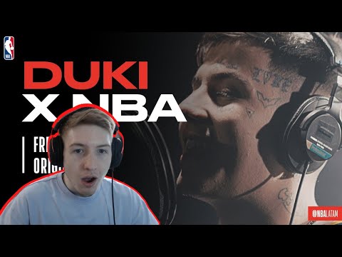 UK Reaction to DUKI - NBA FREESTYLE