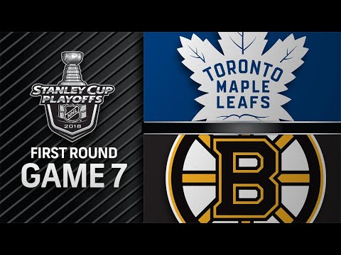 Bruins score four in the 3rd to top Leafs in Game 7
