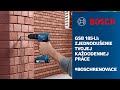 Video produktu Bosch Professional GSB 185-LI AKU 2× 18V/2Ah