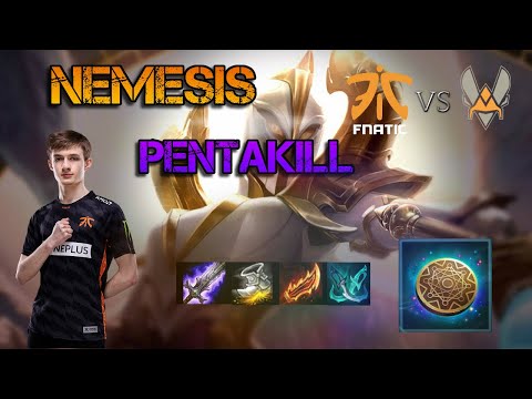 *PENTA NEMESIS* PRIMERA PENTAKILL DE NEMESIS EN LA LEC!!